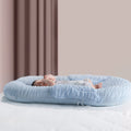 Sunveno Baby Nest Wings DuPont Corn Fiber Lounger, Blue, 65 x 96 cm