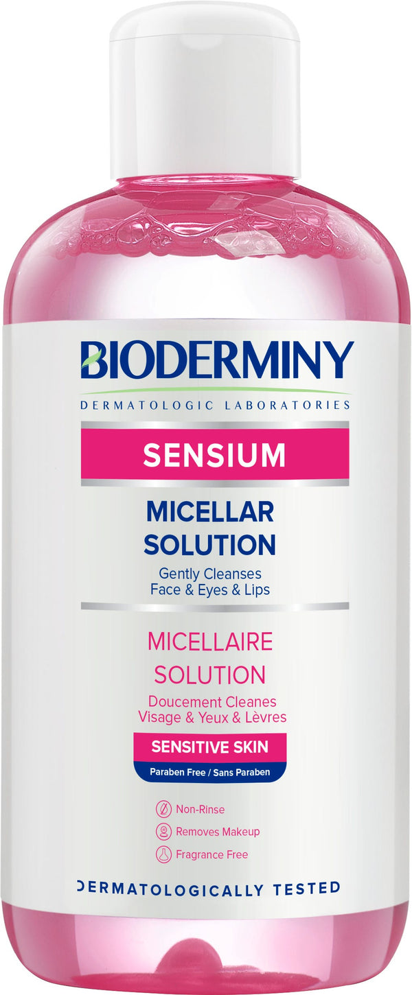 Bioderminy Sensium Micellar Solution Liquid Makeup Remover Glycine Sugar Biovector 250 ml