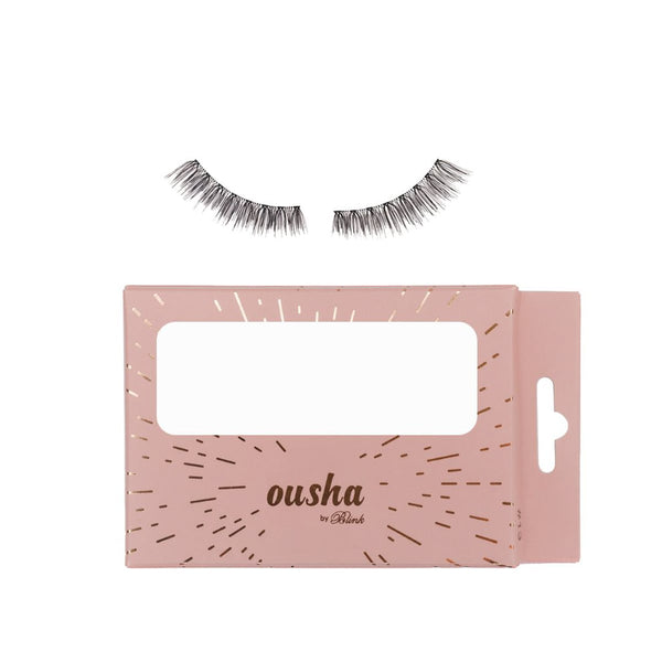 Ousha Single Lashes Natural Human Hair Reusable No. 13 Pair