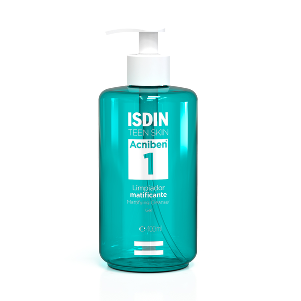 ISDIN Acniben Mattifying Cleansing Gel for Oily Skin 400 ml