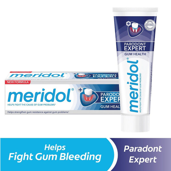 Meridol Parodont Expert Gum Care Toothpaste Dual Fluoride Formula 75 ml