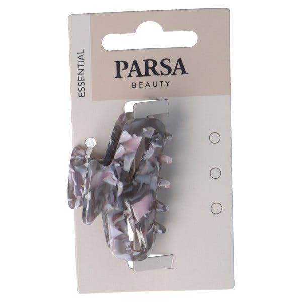 Parsa Nature Love Hair Claw Clip Wheat Straw Dark Grey 1 Piece