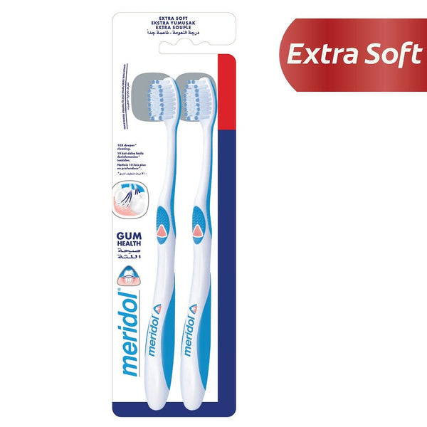 meridol Parodont Expert Gum Toothbrush Micro-Fine Triple-Tip Bristles