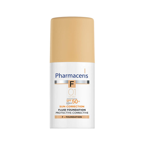 Pharmaceris F Sun Fluid Foundation SPF50 Cream 02 Sand 30 ml