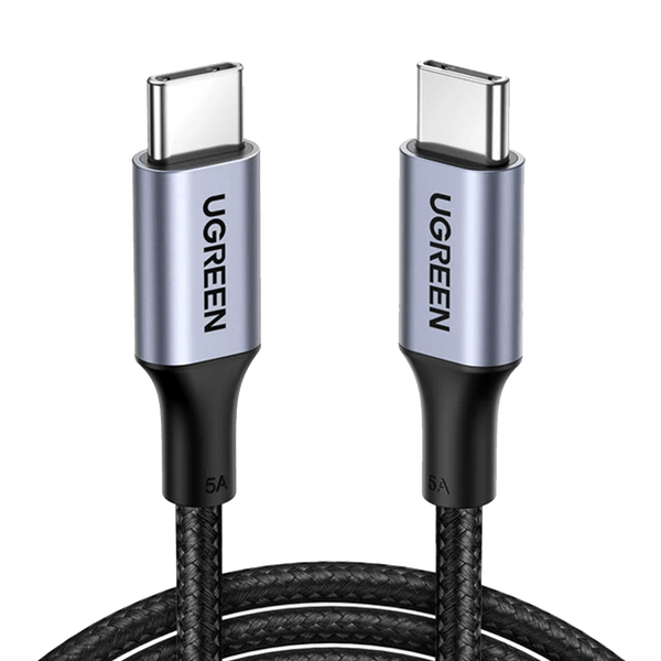 Ugreen Fast Charging Braided USB-C to USB-C Cable 100W Black 1m