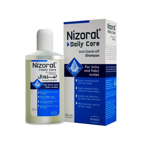 Nizoral Daily Care Shampoo Moisturizing Cleanse Ketoconazole 200 ml