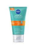 NIVEA Clear-Up Deep Pore Face Wash, Sea Salt, Salicylic Acid, 150 ml
