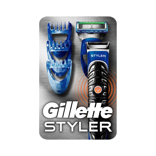 Gillette Fusion ProGlide Styler Beard Trimmer and Power Razor Waterproof 1 Count