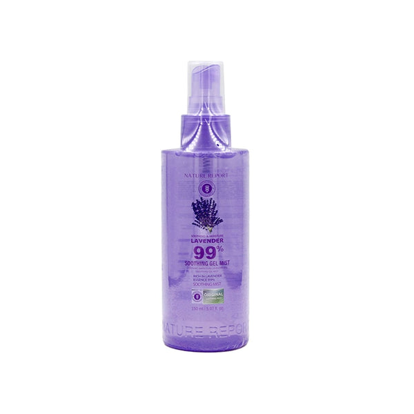 Nature Report Lavender Gel Mist Spray, 99% Natural Lavender Extract, 150 ml