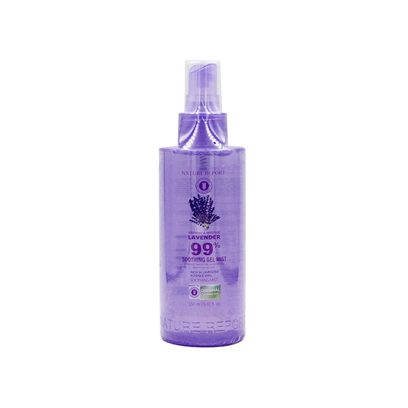 Nature Report Lavender Gel Mist Spray, 99% Natural Lavender Extract, 150 ml