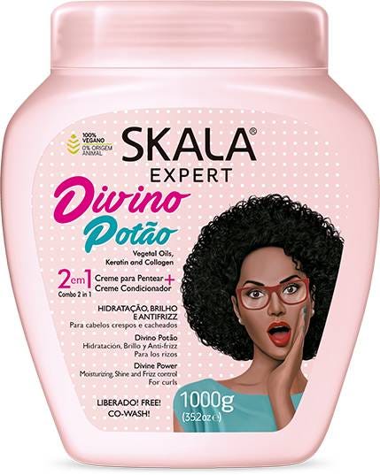 Skala Divine Power Hair Treatment Conditioning Cream for Curly Hair 1000 gm