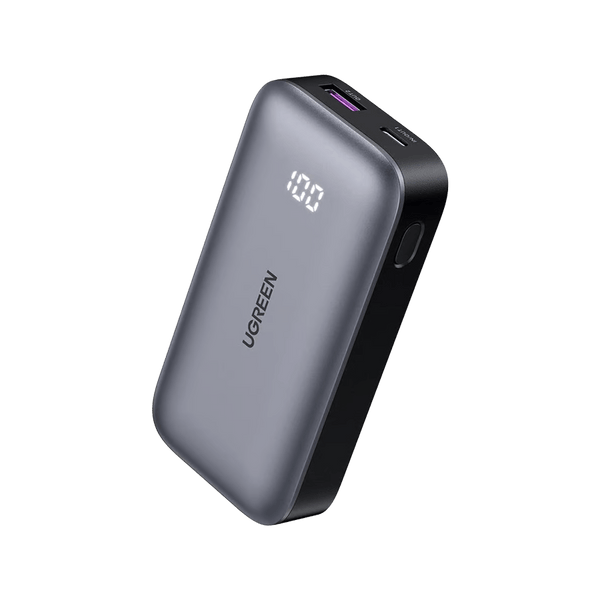 UGREEN Mini Power Bank 10000mAh 30W Two-Way Fast Charging Gray