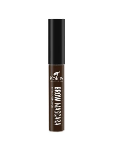 Kokie Brow Mascara Tinted Eyebrow Gel Dark Brown