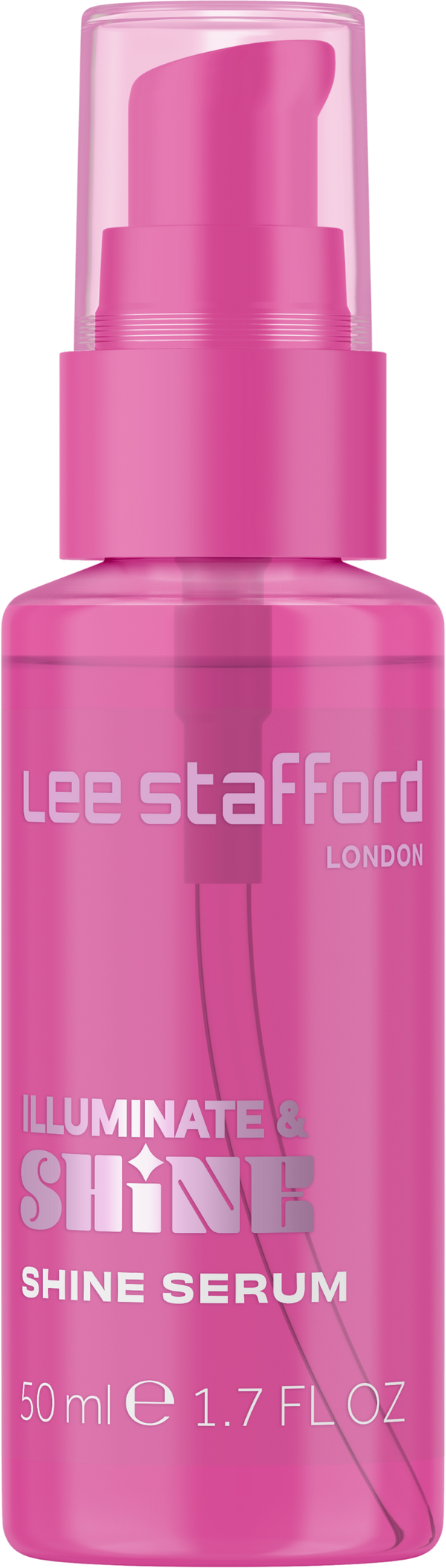 Lee Stafford Illuminate & Shine Hair Serum, Lightweight Anti-Frizz Finish, Marula Oil, Calendula Extract & Vitamin E, 50ml