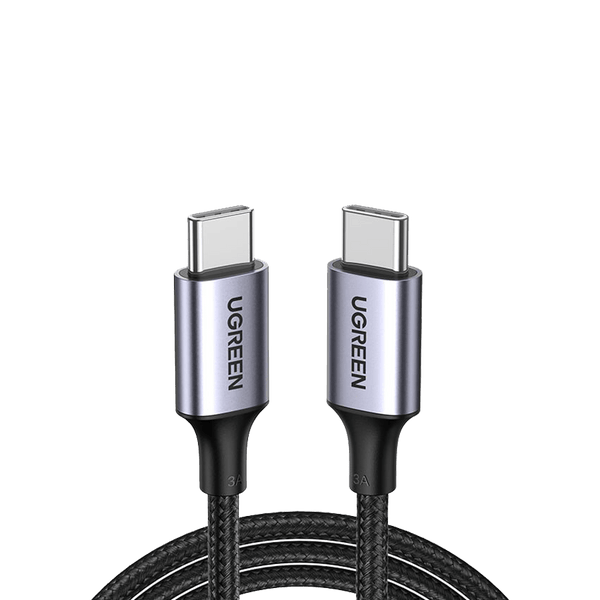 Ugreen USB-C to USB-C Charging and Data Sync Cable Aluminum Shell Gray
