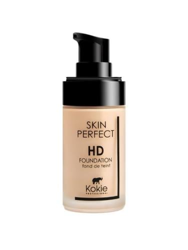 Kokie Skin Perfect HD Foundation Natural Finish Buildable Medium-to-Full Coverage 30 ml