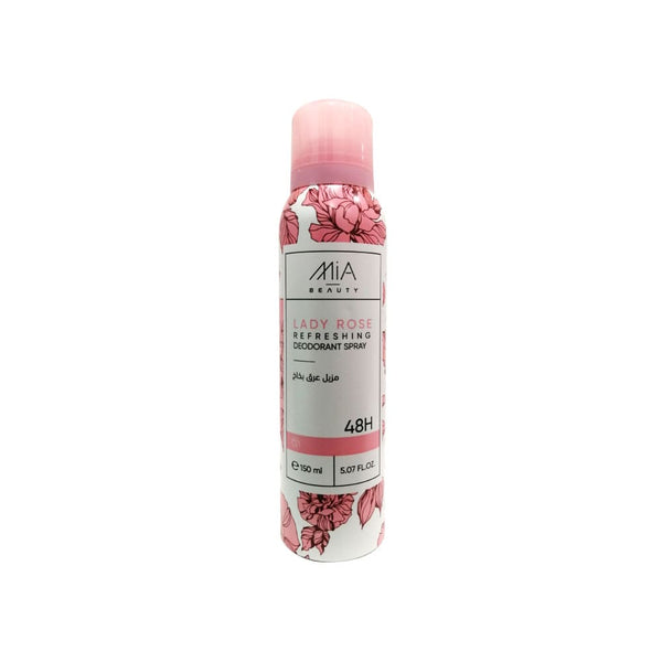 Mia Beauty Lady Rose Deodorant Spray Rose Scent 150 ml