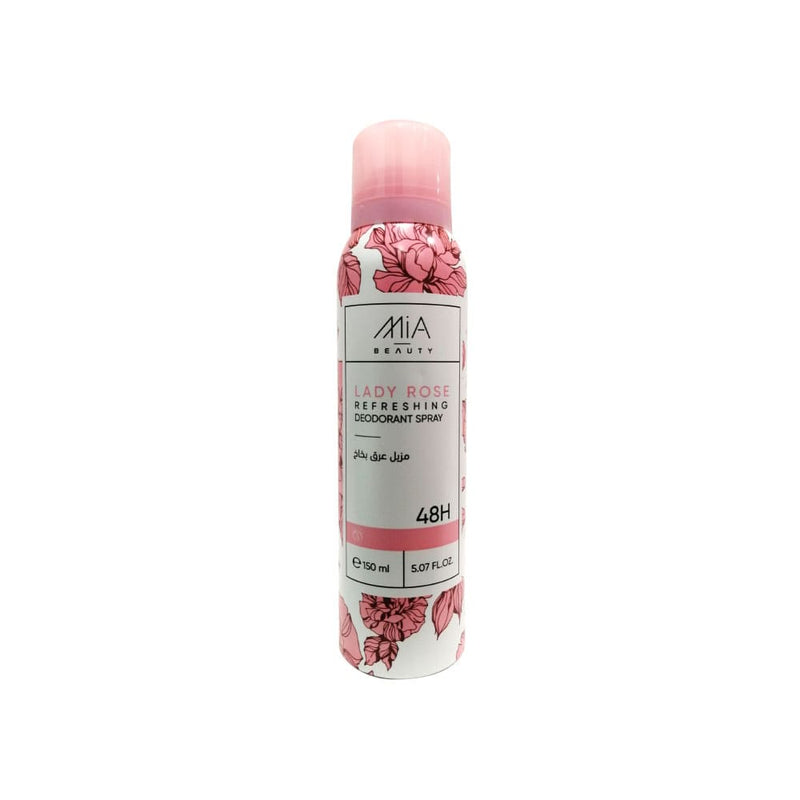 Mia Beauty Lady Rose Deodorant Spray Rose Scent 150 ml