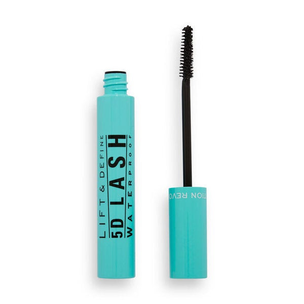 Makeup Revolution 5D Lash Waterproof Mascara, Buildable Lengthening Formula