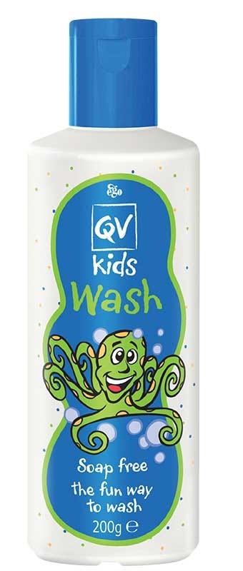 Ego QV Kids Wash Foaming Cleanser with Vitamins A & E 200 ml
