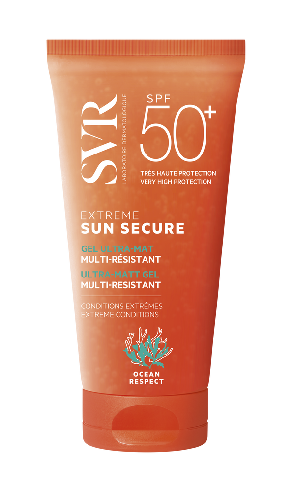 SVR Sun Secure Extreme SPF50+ Ultra-Matte Gel Sunscreen, Water-Resistant, 50ml