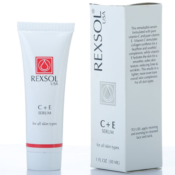 Rexsol C+E Serum Lightweight Facial Serum Vitamin C Vitamin E Aloe Vera 30 ml