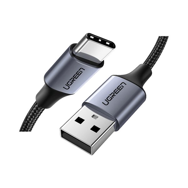 Ugreen USB-C Charging Cable Aluminum Alloy Nylon Braided Black