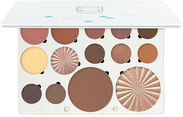 OFRA Cosmetics Pro Palette Boho Face Contour Set, Cheek-Shine Finish