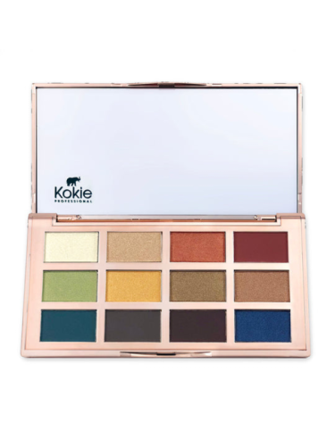 Kokie Professional Artist Eyeshadow Palette Matte & Shimmer 12 Shades