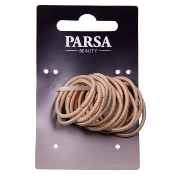 Parsa Pony-O Hair Elastics Blonde 3 cm, 15 Pieces