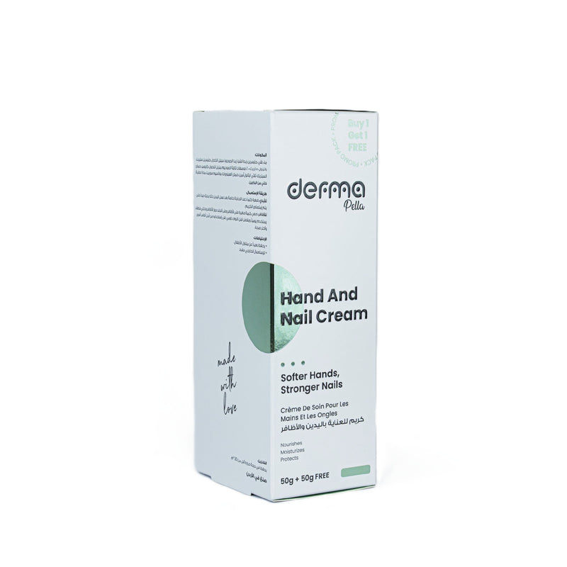 Derma Pella Hand And Nail Cream Hydrating Nail Strengthening