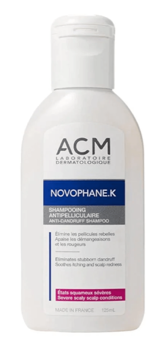 ACM Novophane Shampoo Liquid Scalp Care with Salicylic Acid and Piroctone Olamine