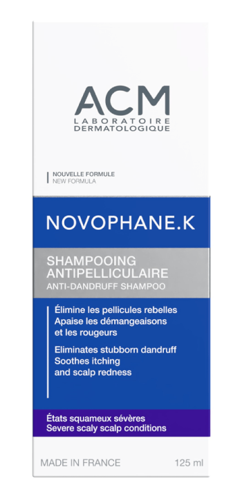ACM Novophane Shampoo Liquid Scalp Care with Salicylic Acid and Piroctone Olamine