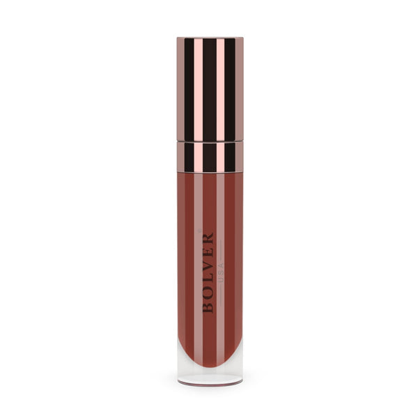 Bolver Matte Lip Liquid Long-Lasting Moisturizing Matte Finish Shade 908