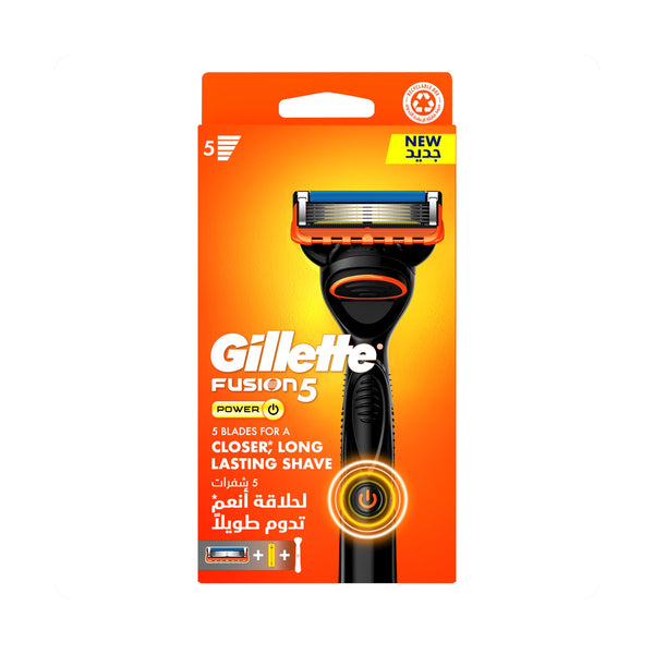 Gillette Fusion5 ProGlide Flexball Power Razor Braun-Engineered Trimmer 1 Piece