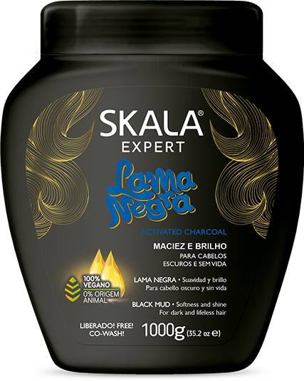 Skala Lama Negra Black Mud Hair Conditioning Cream, Black Clay, 1000 ml
