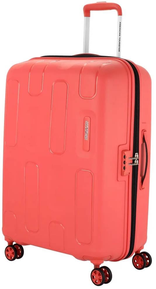 American Tourister Ellipso Spinner TSA Polypropylene Medium Apricot Blush 68 cm