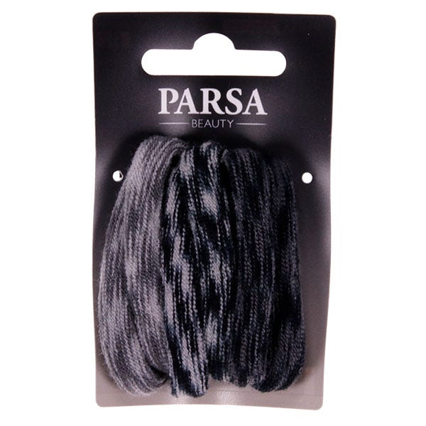 Parsa Pony-O Hair Ties Grey Mix Mottled Finish 6 Pieces