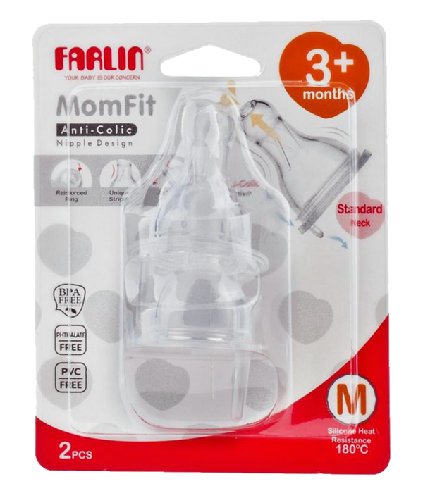 Farlin Anti-Colic Nipple Medium Flow Teat