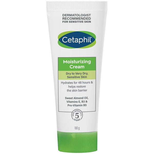 Cetaphil Face & Body Moisturizing Cream, Sweet Almond Oil, Sensitive Skin