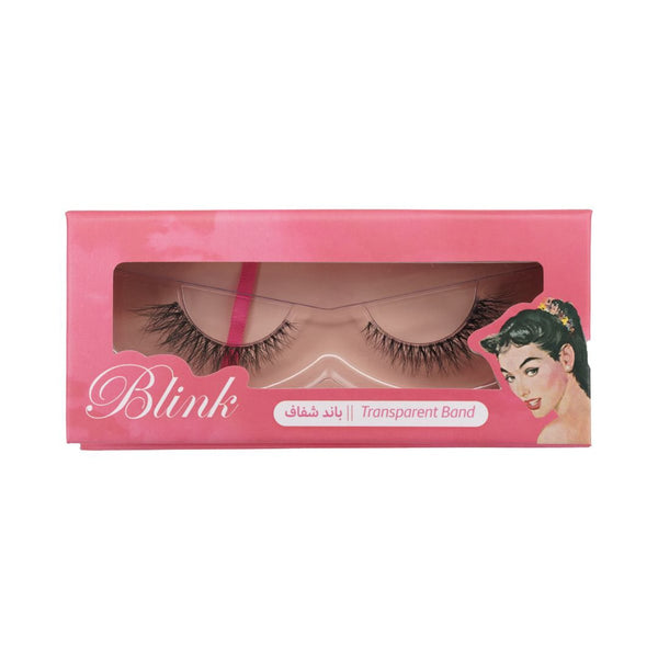 Blink Transparent Lash Queen Soft Mink False Eyelashes Transparent Band Reusable