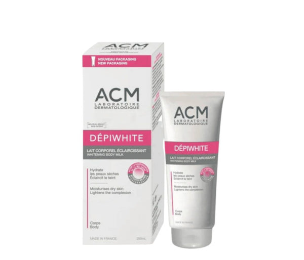 ACM Depiwhite Body Milk Lightweight Moisturizing Lotion Even-Tone Care 200ml