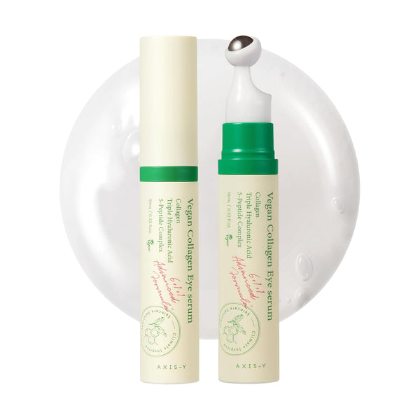 AXIS-Y Vegan Collagen Eye Serum Peptide Complex Triple Hyaluronic Acid 10ml