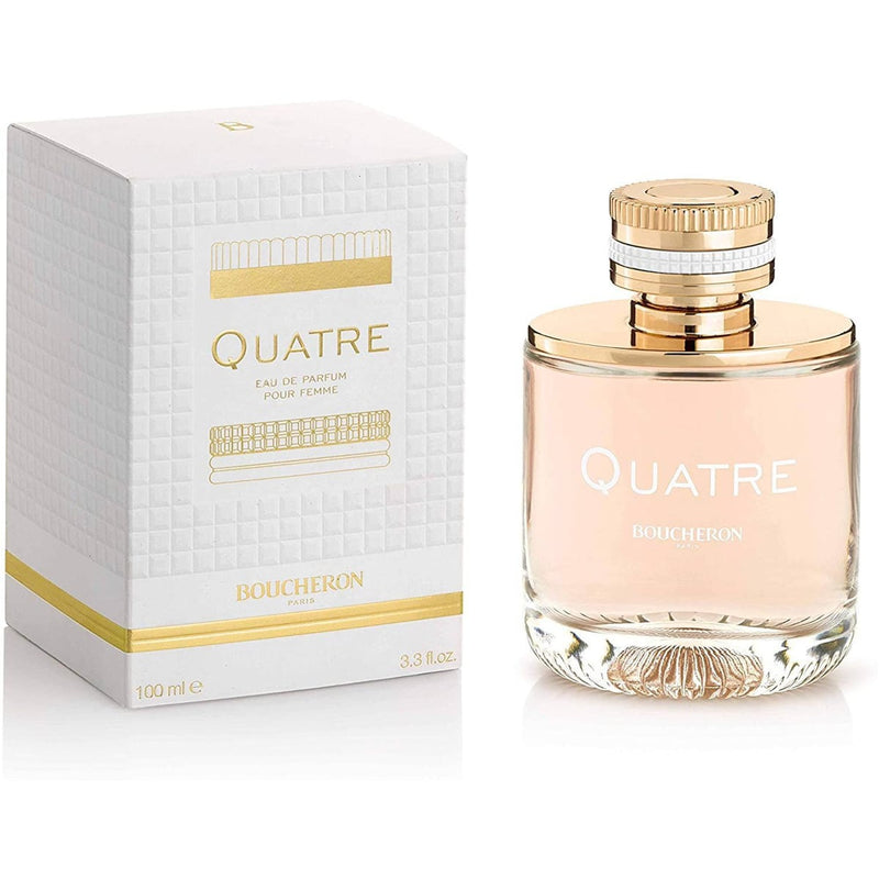 Boucheron Quatre Pour Femme Eau de Parfum Floral Fruity Fragrance 100ml