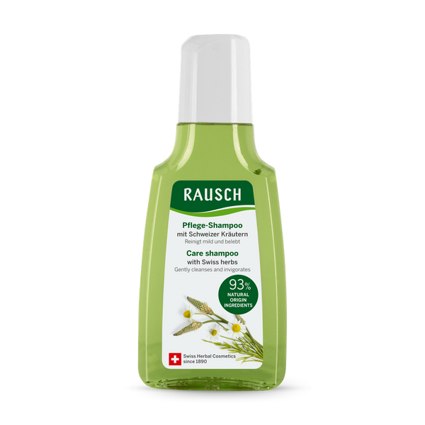 Rausch Care Shampoo with Swiss Herbal Extracts for Fuller-Looking Hair