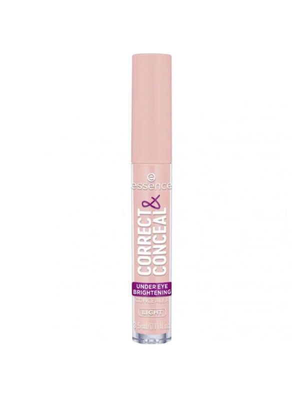 Essence Correct & Conceal Under-Eye Concealer Natural Coverage Radiant Finish Shade 10 Light