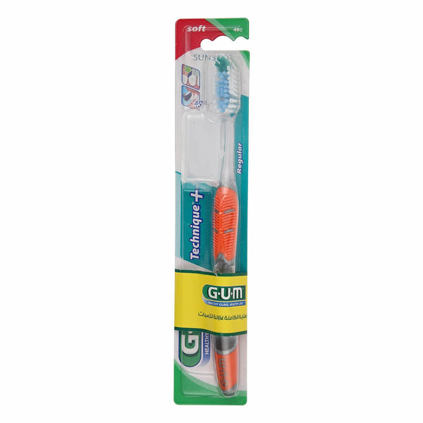 GUM Soft Full & 2 Soft Picks Toothbrush Kit for Sensitive Gums