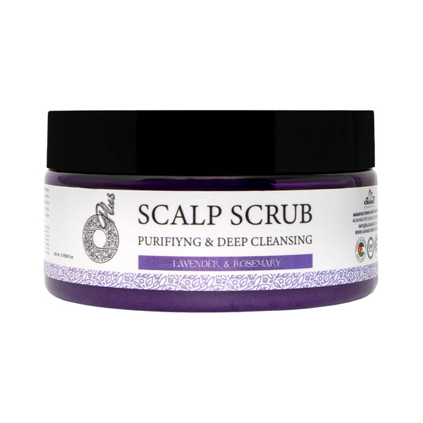 OPlus Scalp Scrub with Rosemary Oil and Lavender for Oily Hair, 200 ml
