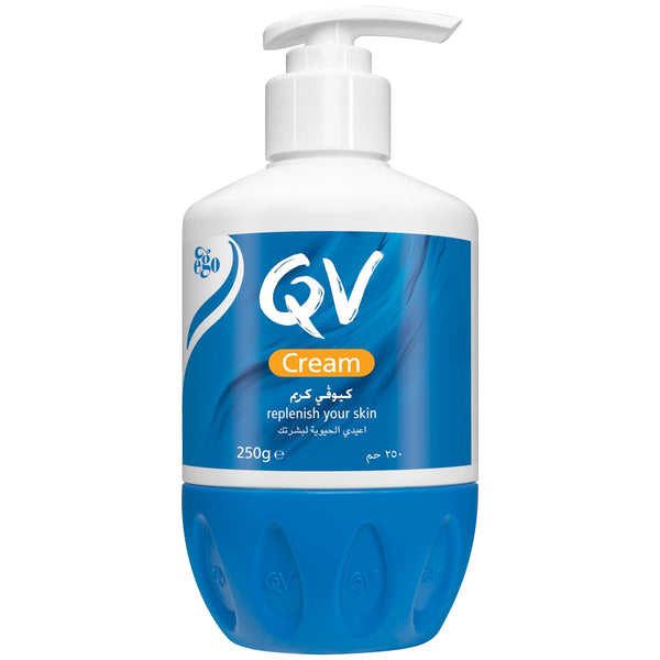 QV Body Cream Pump Rich Protective Moisturizer with Squalene 250 g