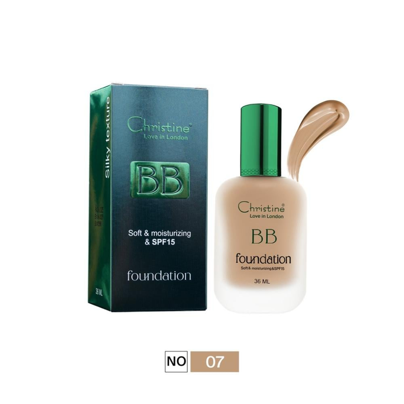 Christine Love In London BB Foundation SPF 15 Medium Coverage Shade 07